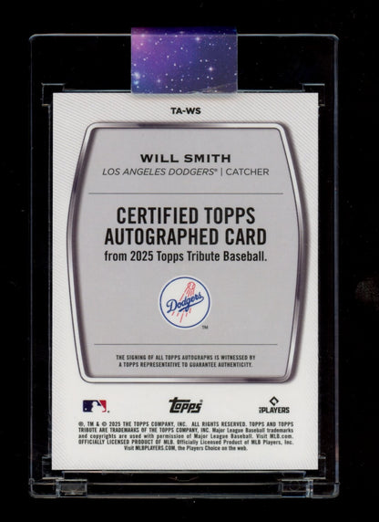 2024 Topps Tribute #TA-WS Will Smith Tribute Autographs Gold #/75