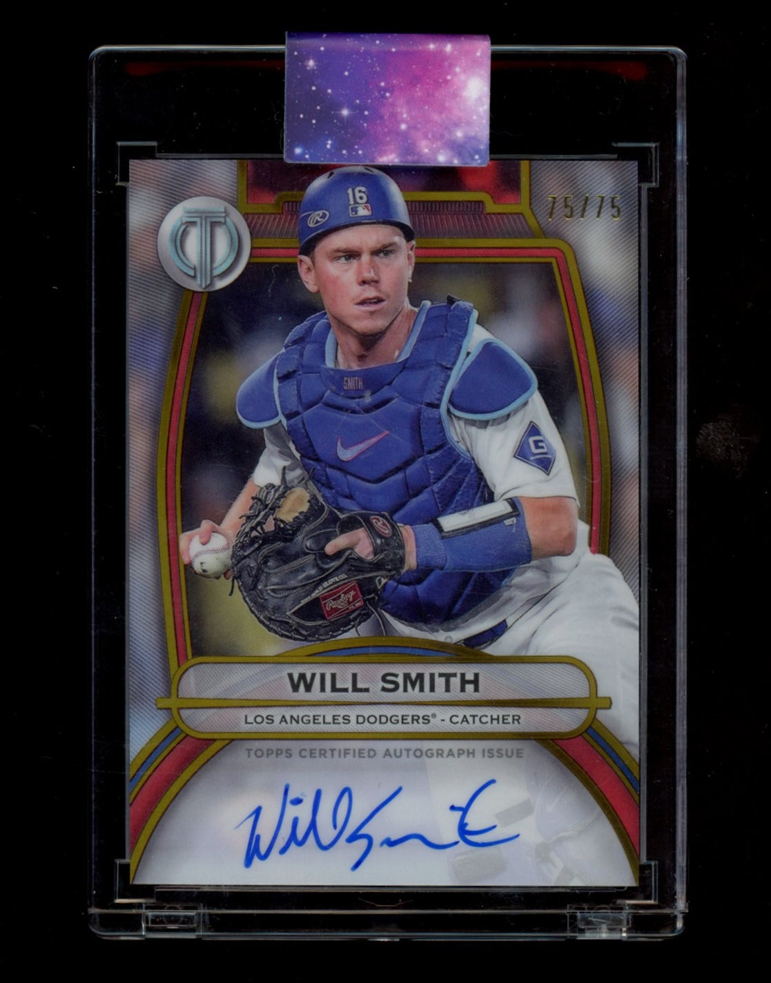 2024 Topps Tribute #TA-WS Will Smith Tribute Autographs Gold #/75