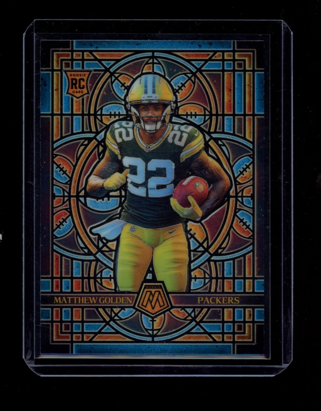 2025 Panini Mosaic #10 Matthew Golden Stained Glass