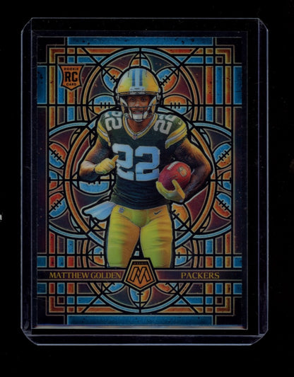 2025 Panini Mosaic #10 Matthew Golden Stained Glass