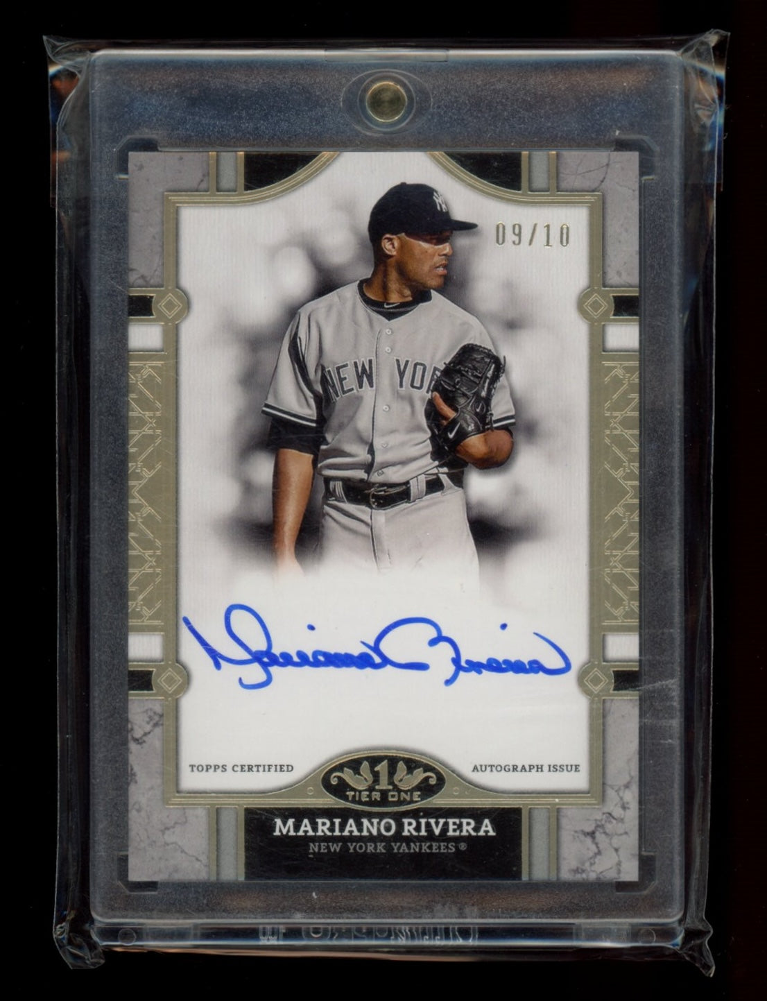 2024 Topps Tier One #BA-MRb Mariano Rivera Autographs #/10