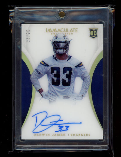 2018 Panini Immaculate Collection #162 Derwin James Gold #/25