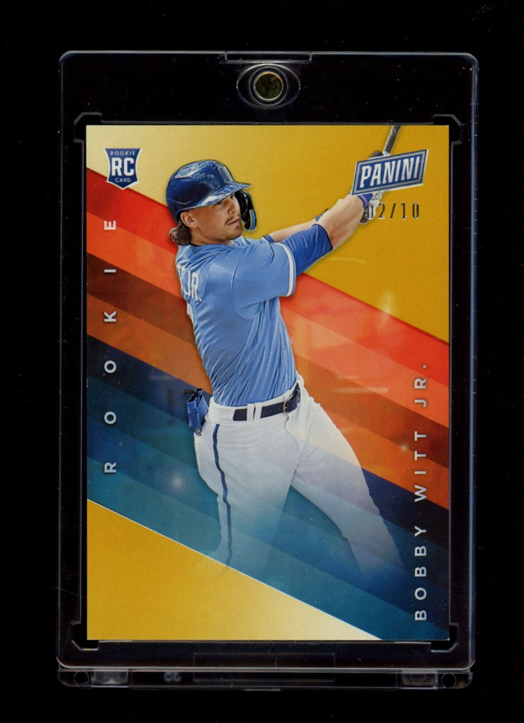 2022 Panini Father's Day #RC25 Bobby Witt Jr. Rookies Gold #/10