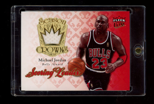 2007-08 Ultra #SC-22 Michael Jordan Season Crowns Memorabilia