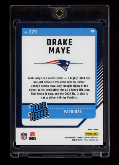 2024 Donruss Optic #229 Drake Maye Stars