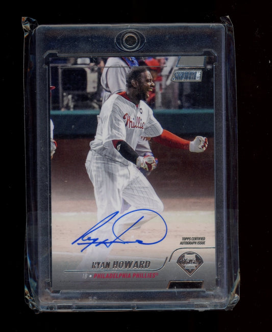 2022 Stadium Club #SCBA-RH Ryan Howard Autographs