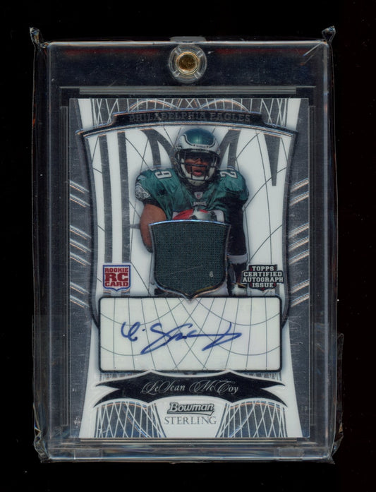 2009 Bowman Sterling #155b LeSean McCoy Autographed version #/150