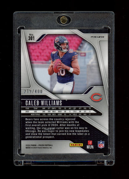 2024 Panini Prizm #301 Caleb Williams Pandora #/400