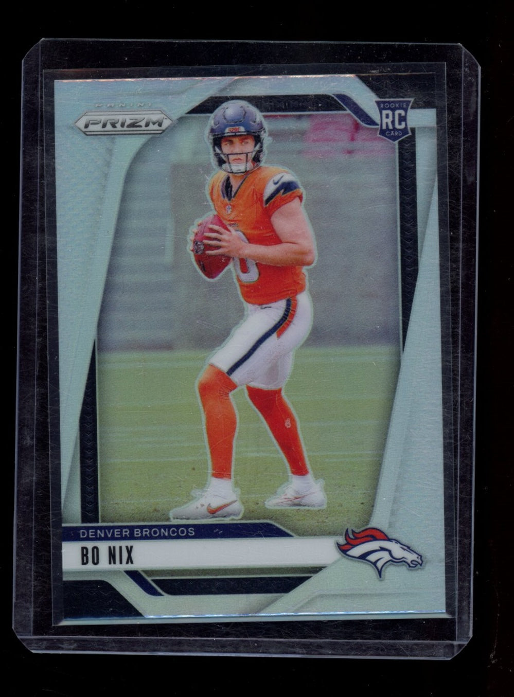 2024 Panini Prizm #309 Bo Nix Silver
