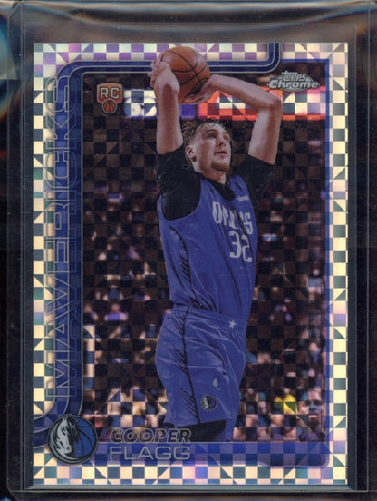 2025-26 Topps Chrome #251 Cooper Flagg X-Fractor
