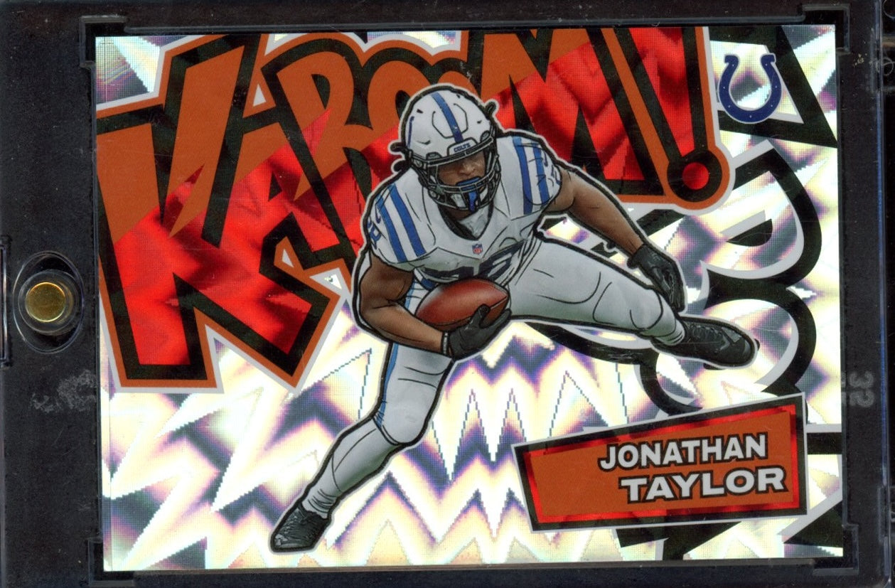 2022 Panini Absolute #KH4 Jonathan Taylor Kaboom Horizontal