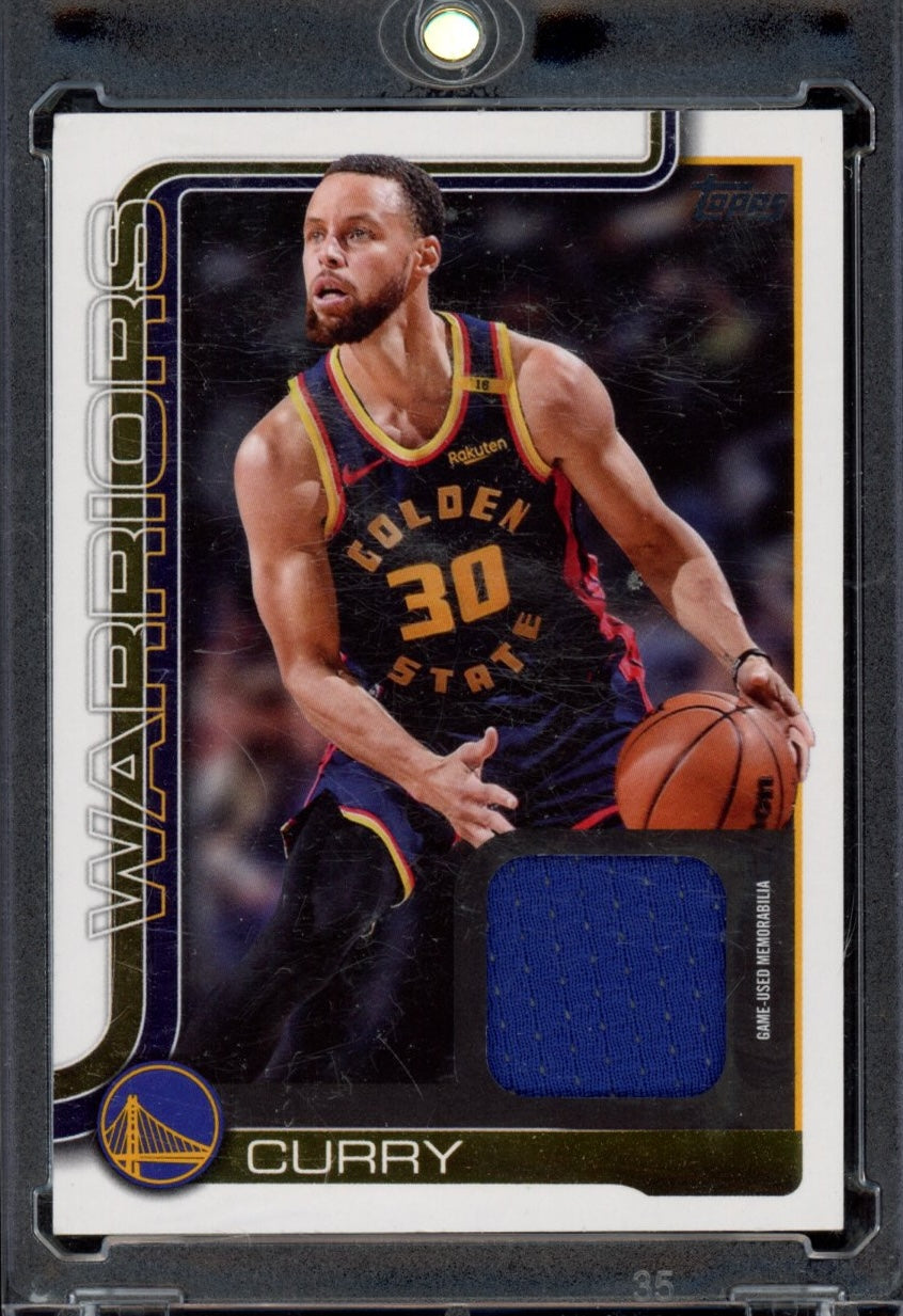2025-26 Topps #FRO-SC Stephen Curry Flagship Real One Relics