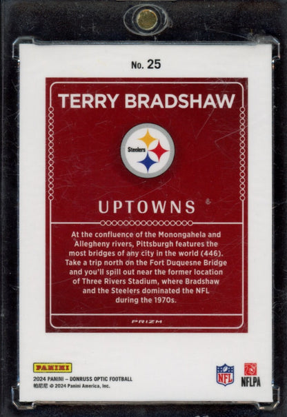 2024 Donruss Optic #25 Terry Bradshaw Uptowns
