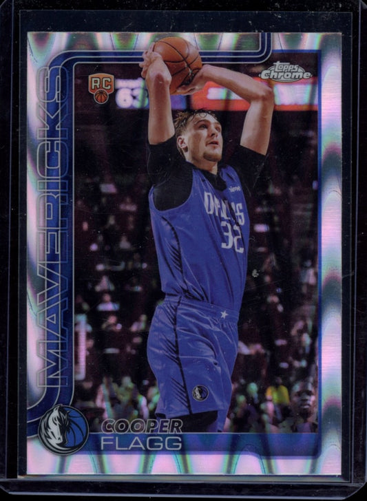 2025-26 Topps Chrome #251 Cooper Flagg RayWave Refractor