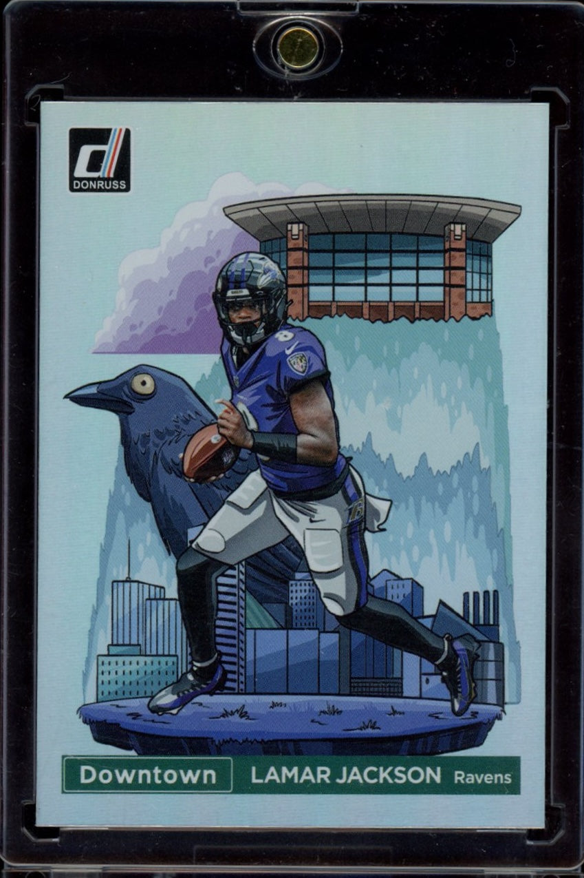 2024 Donruss - Downtown #1 Lamar Jackson