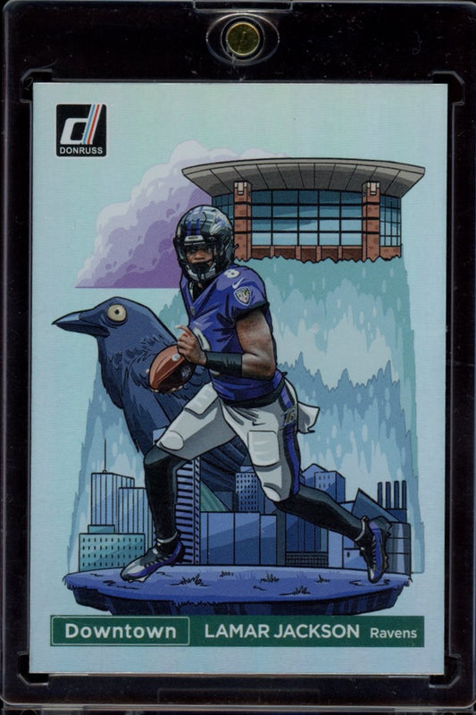 2024 Donruss - Downtown #1 Lamar Jackson