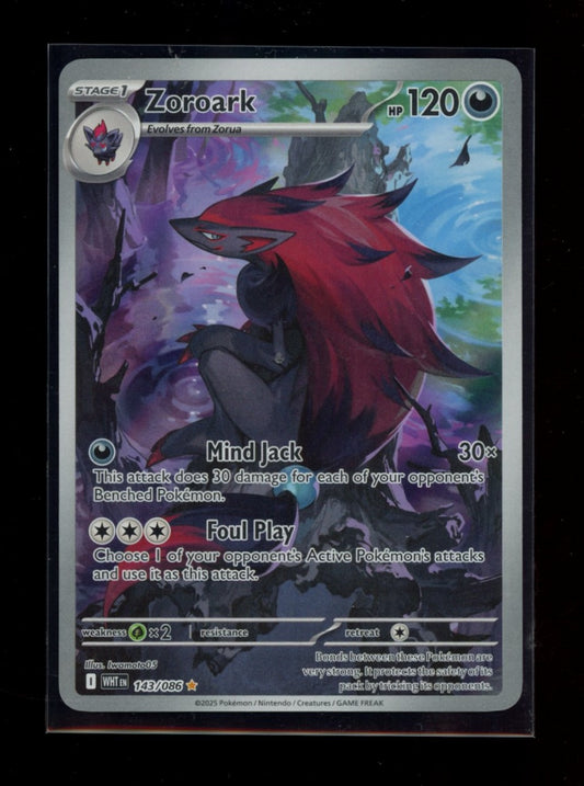 SV: White Flare #143/086 Zoroark Holo