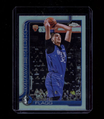 2025-26 Topps Chrome #251 Cooper Flagg Refractor