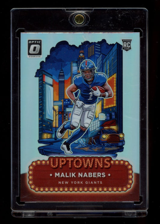 2024 Donruss Optic #6 Malik Nabers Uptowns