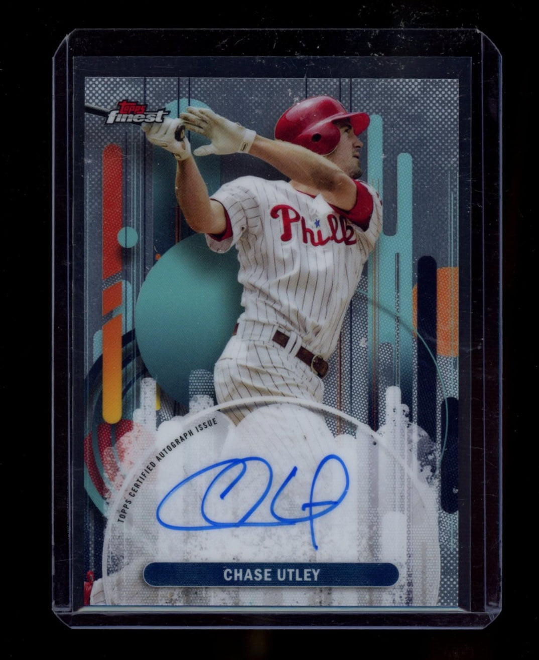 2025 Finest #FA-CU Chase Utley Finest Autographs