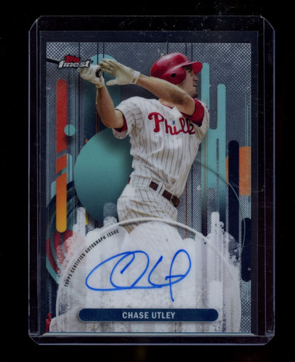2025 Finest #FA-CU Chase Utley Finest Autographs