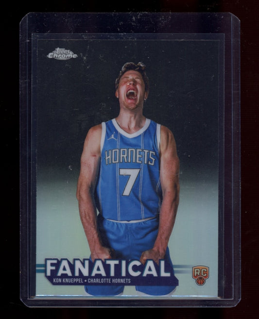 2025-26 Topps Chrome #FAN-24 Kon Knueppel Fanatical