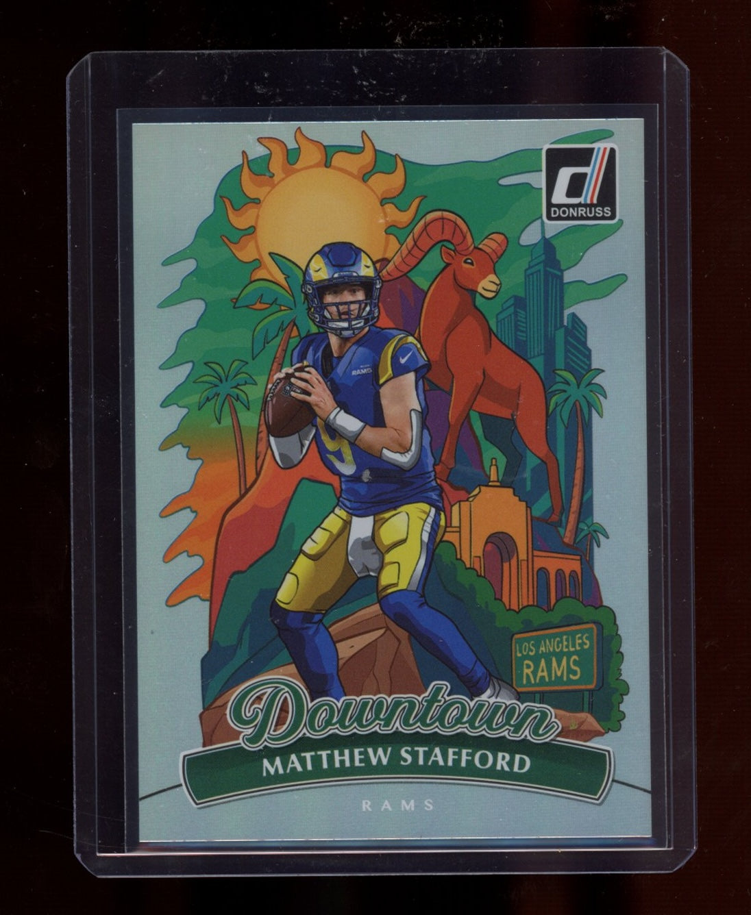 2025 Donruss #6 Matthew Stafford Downtown!