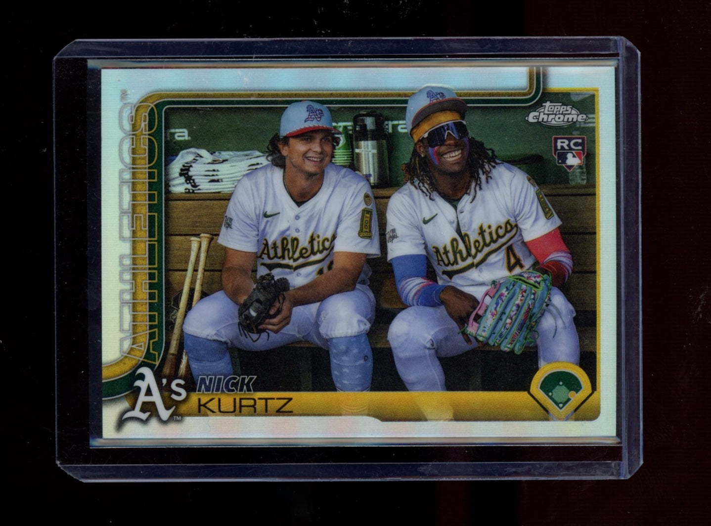 2025 Topps Chrome Update #USC178 Nick Kurtz Refractors
