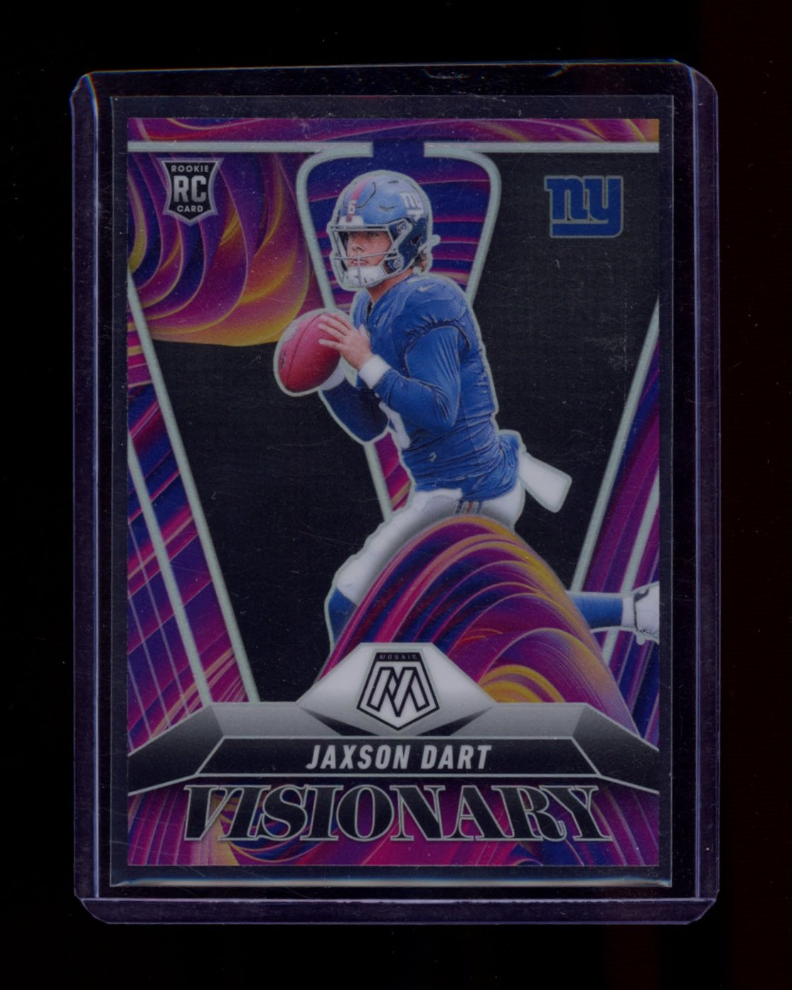 2025 Panini Mosaic #18 Jaxson Dart Visionary