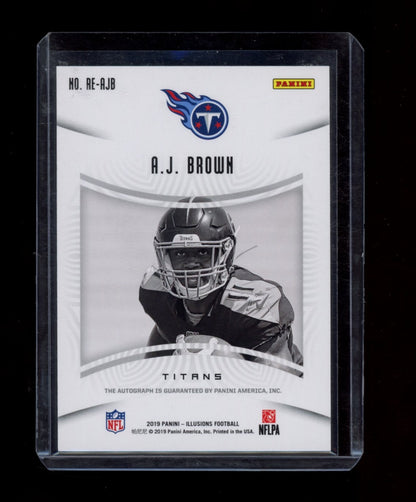 2019 Panini Illusions #RE-AJB A.J. Brown Rookie Endorsements #/150