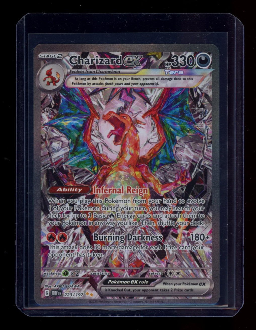 SV03: Obsidian Flames #223/197 Charizard ex