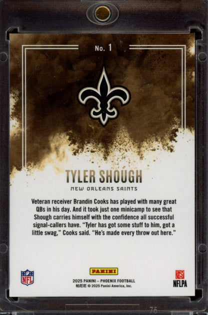 2025 Panini Phoenix #1 Tyler Shough Color Blast