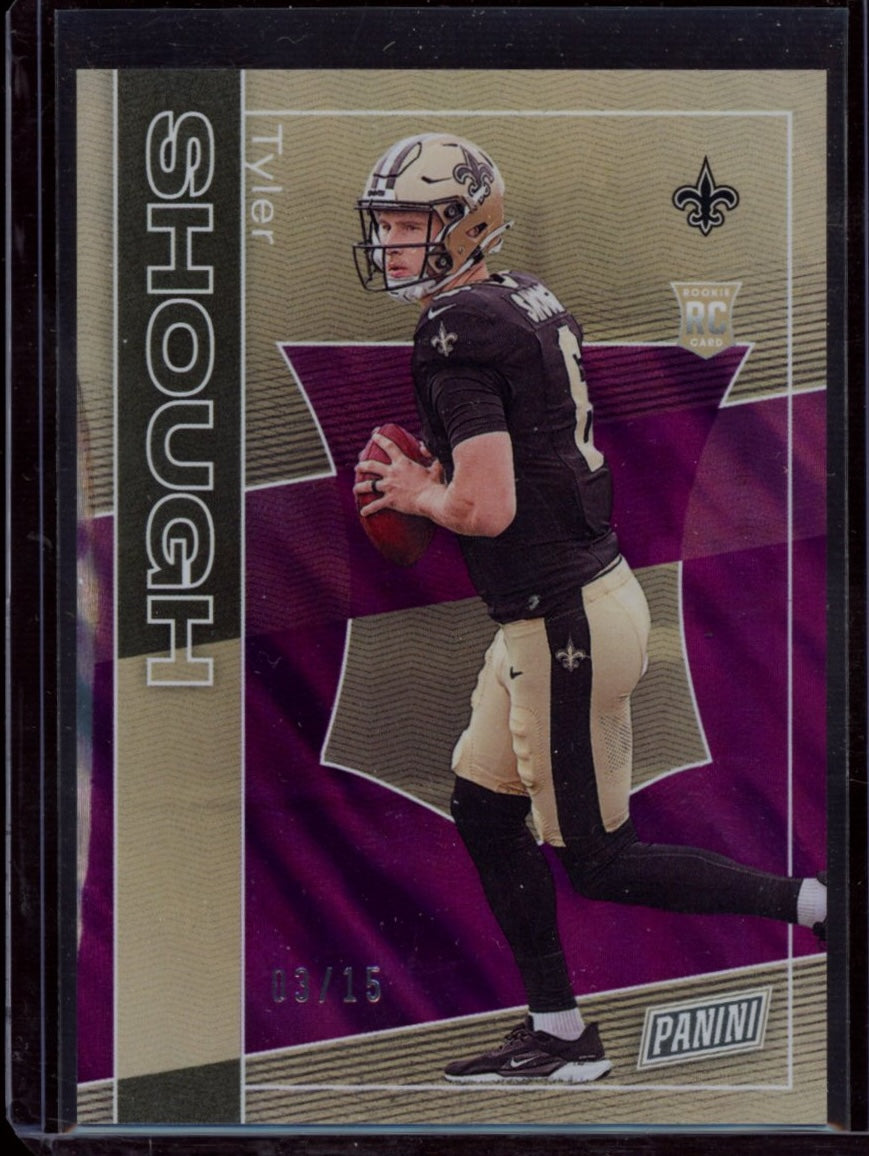 2025 Panini National Conv Silver Packs #RC17 Tyler Shough Purple #/15