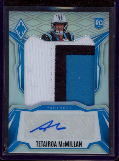2025 Panini Phoenix #RPS-TMN Tetairoa McMillan RPA Silver Prizm #/149