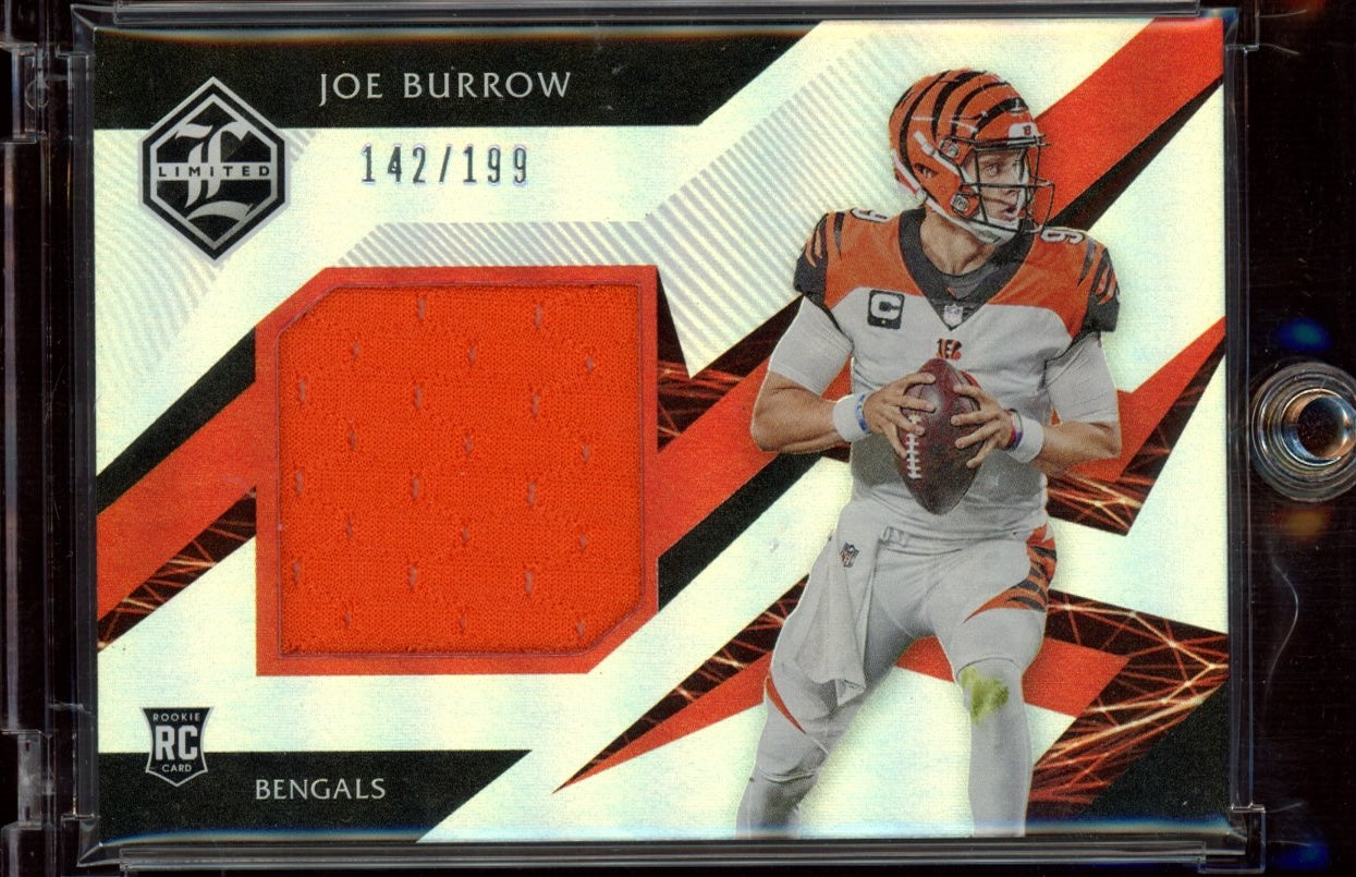 2020 Panini Limited #RJ-JB Joe Burrow Rookie Jumbo Jerseys #/199