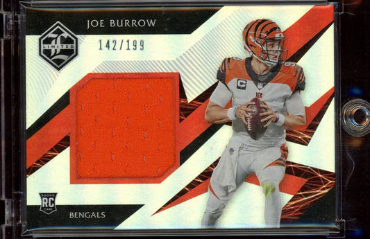 2020 Panini Limited #RJ-JB Joe Burrow Rookie Jumbo Jerseys #/199