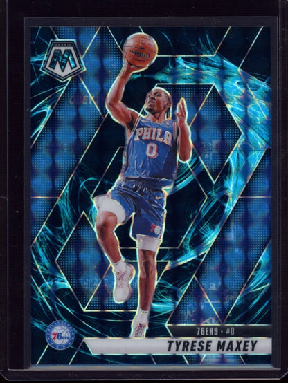 2024-25 Panini Mosaic #23 Tyrese Maxey Genesis Mosaic
