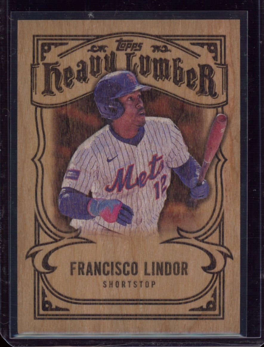 2026 Topps #HLAR2-FL Francisco Lindor Heavy Lumber