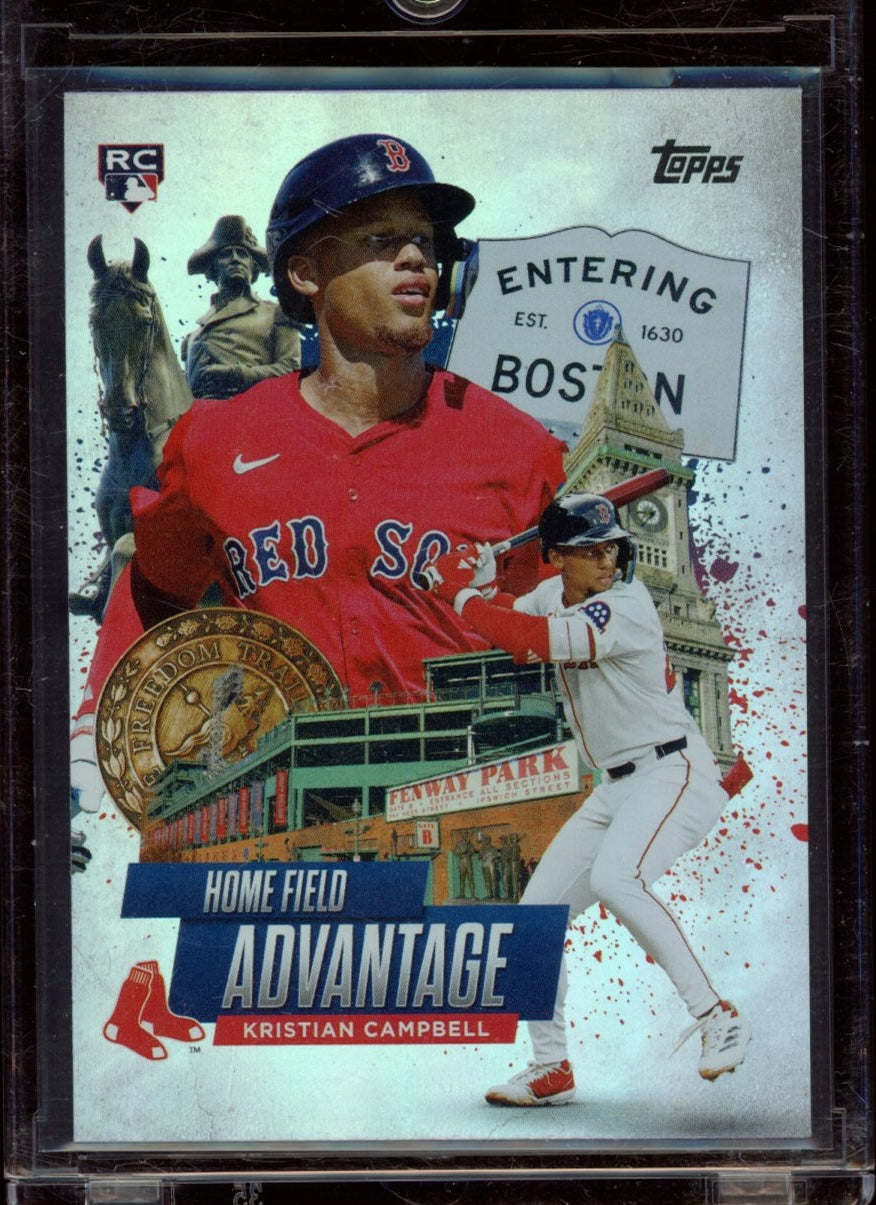 2025 Topps Update #HA-43 Kristian Campbell Homefield Advantage
