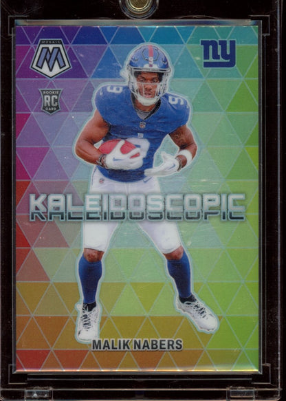 2024 Panini Mosaic #22 Malik Nabers Kaleidoscopic