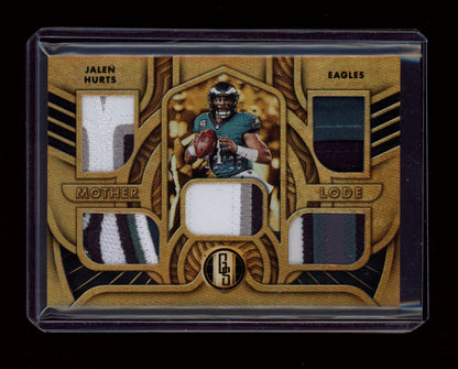 2022 Panini Gold Standard #3 Jalen Hurts Mother Lode Prime #/25