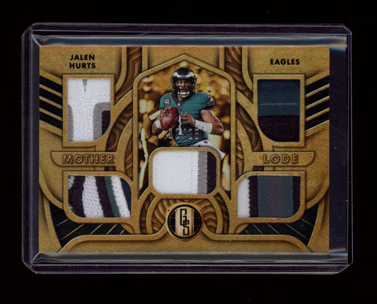 2022 Panini Gold Standard #3 Jalen Hurts Mother Lode Prime #/25