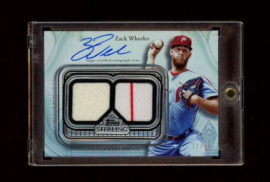 2025 Topps Sterling - Sterling Strikes #STA-ZW Zack Wheeler #/25