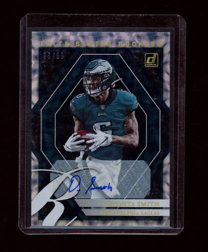 2021 Donruss Optic #ESR-5 DeVonta Smith The Elite Series Rookies Autographs #/99