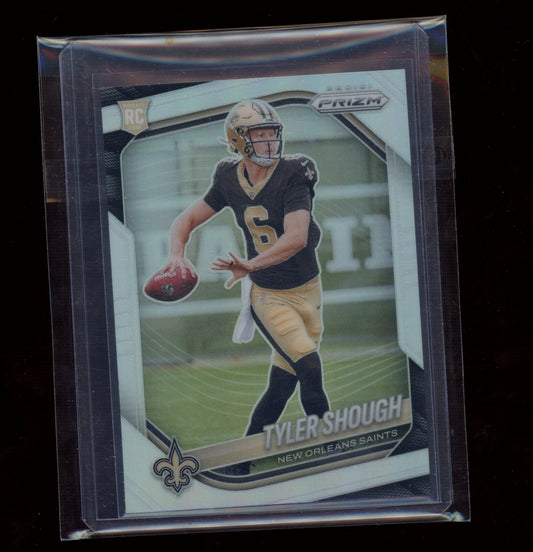 2025 Panini Prizm #327 Tyler Shough Silver