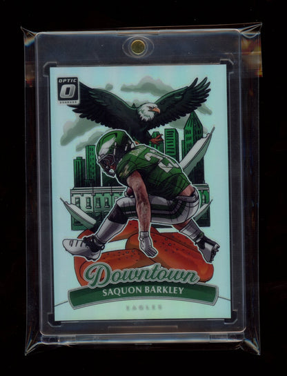 2025 Donruss Optic #7 Saquon Barkley Downtown