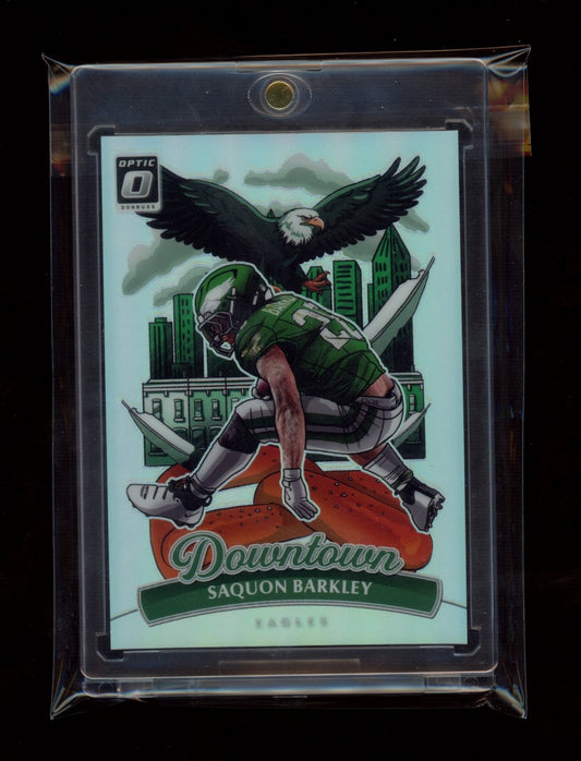 2025 Donruss Optic #7 Saquon Barkley Downtown