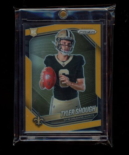 2025 Panini Prizm #429 Tyler Shough Gold #/10