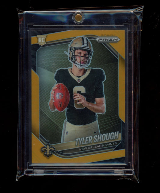 2025 Panini Prizm #429 Tyler Shough Gold #/10