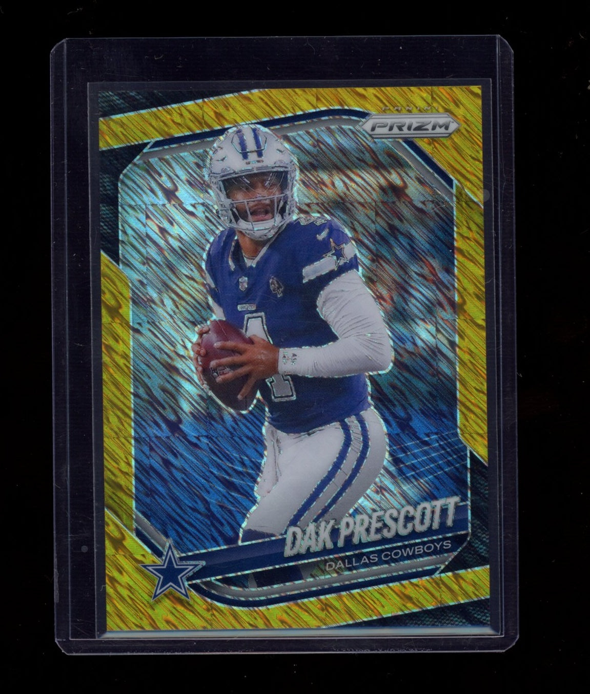 2025 Panini Prizm #57 Dak Prescott Gold Shimmer #/10